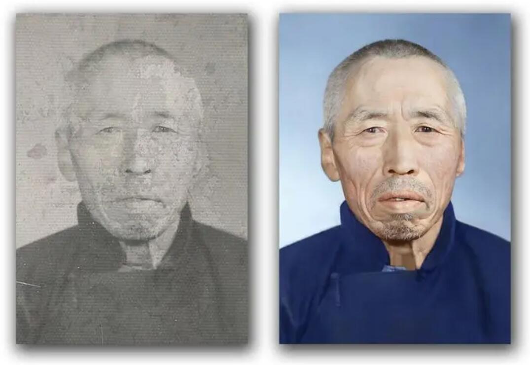百色破损照片修复-56